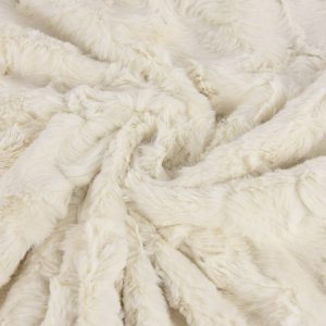 SALE . HUNDELIEBE WOUF PLAID WAVE ECRU