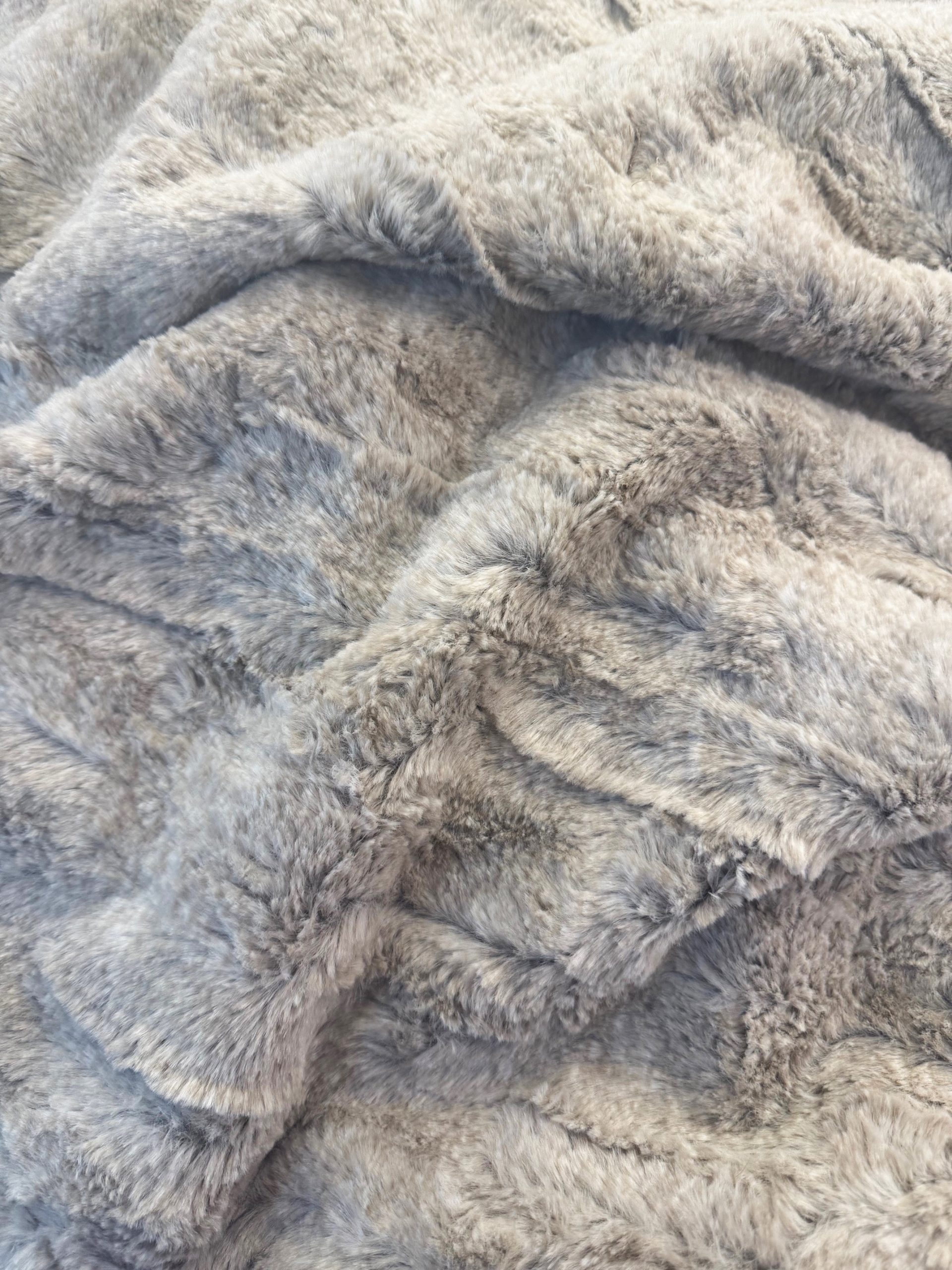 HUNDELIEBE WOUF Bettüberwurf Greige