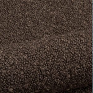 SALE . EINZELSTÜCK . GRÖßE M . HUNDELIEBE WOUF POUF BOUCLÉ BRAUN